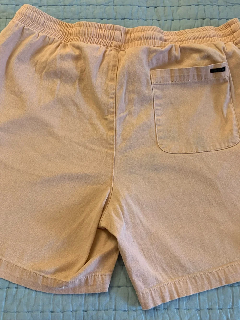 PacSun Peach Light Pink Cotton Drawstring Casual Shorts Volley | L